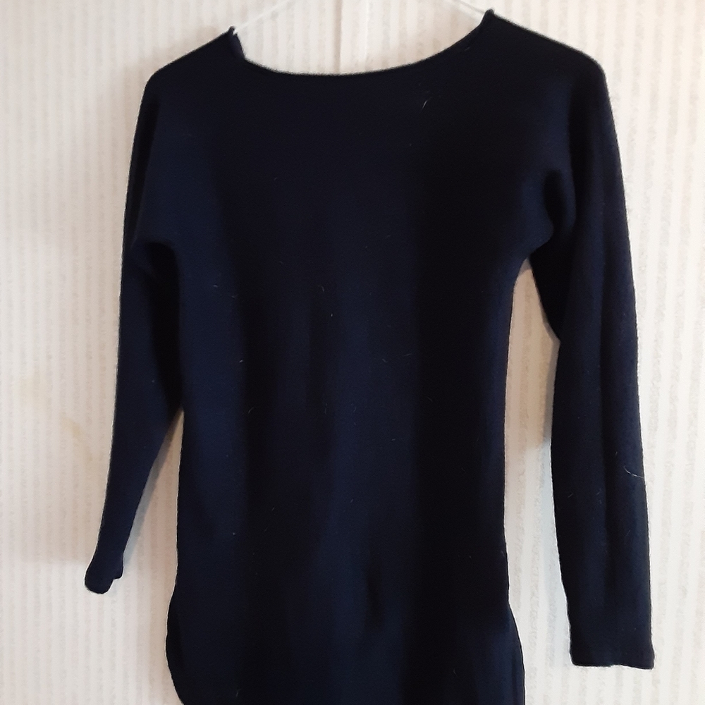 Navy blue sweater